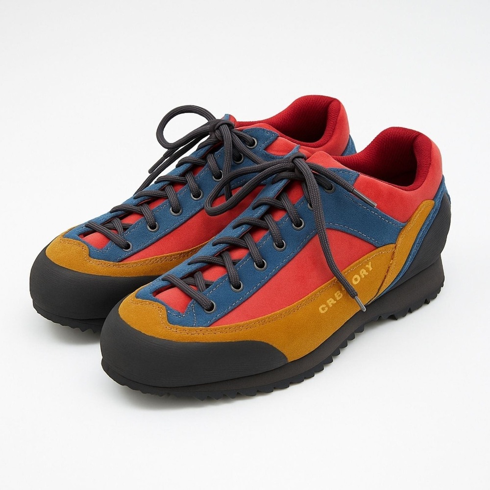 Garmont Sticky Weekend Hiking Shoes Mens 12 Multi Suede Gorpcore Outdoor Trail